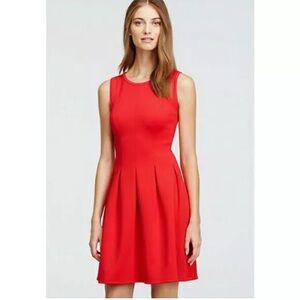 J. Crew Pleated Fit and Flare Dress -Fits like XSP